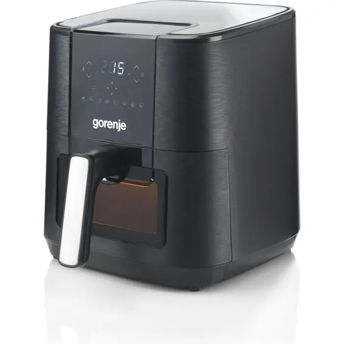Gorenje air fryer AF1350DWB (black, 1,350 watts, 5.4-liter basket, with viewing window)