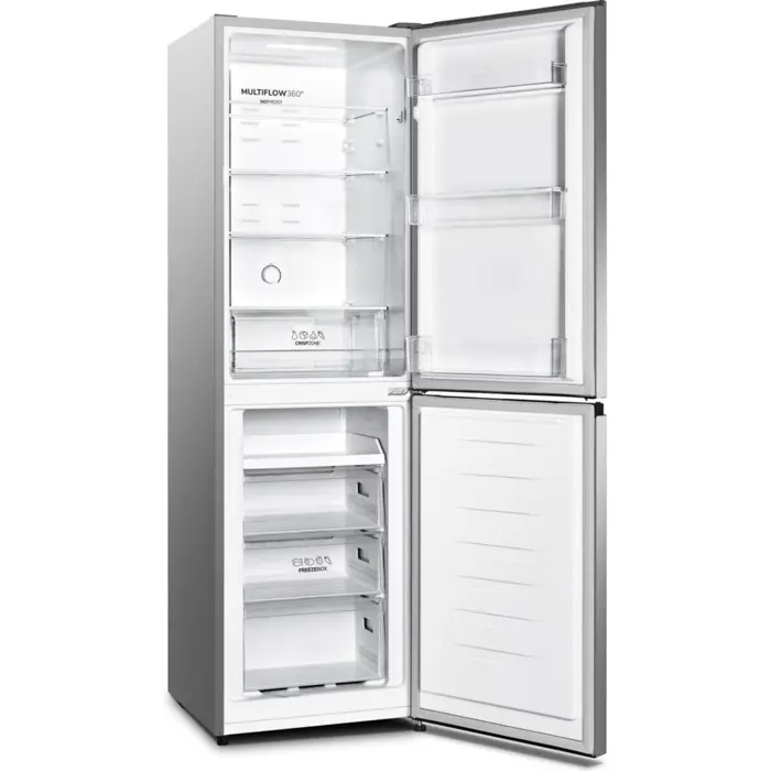 Gorenje NRK418DCS4 Fridge Freezer Combination Gray