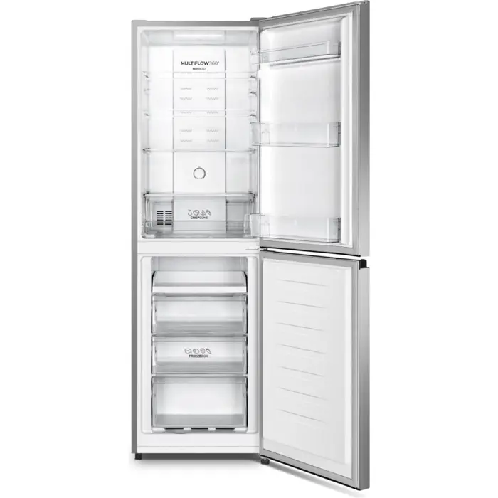 Gorenje NRK418DCS4 Fridge Freezer Combination Gray