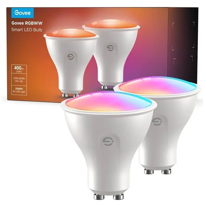 Govee RGBWW Smart Light Bulb GU10 (2-pack)