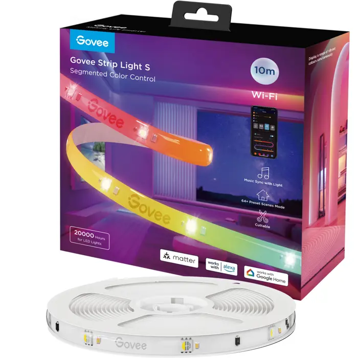 Govee Strip Light S 10 meters, LED strip