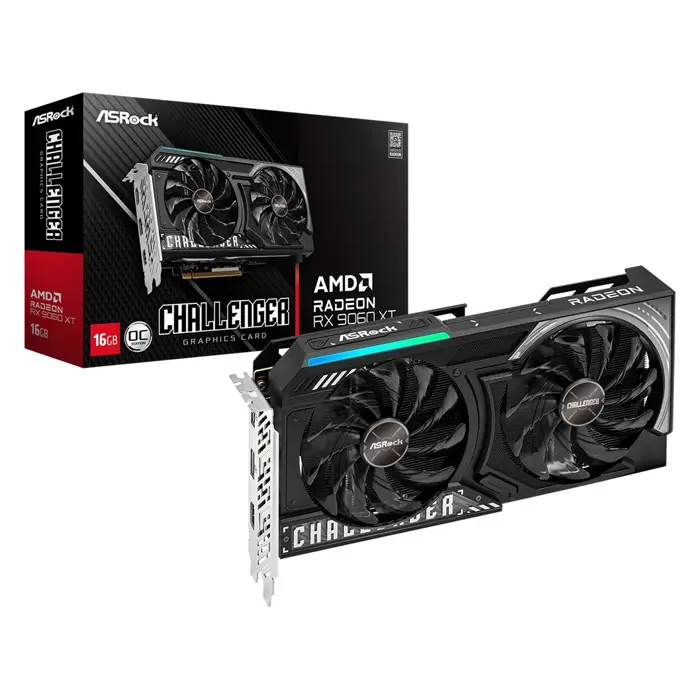 Grafička Asrock RX 9060XT Challenger 16GB OC GDDR6