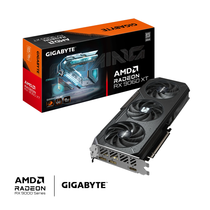 Grafička kartica GIGABYTE Radeon RX 9060 XT GAMING OC 8G, 8GB GDDR6, PCI-E 5.0