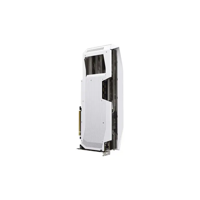 Graphics card. XFX Mercury RX 9070XT OC White G RGB 16
