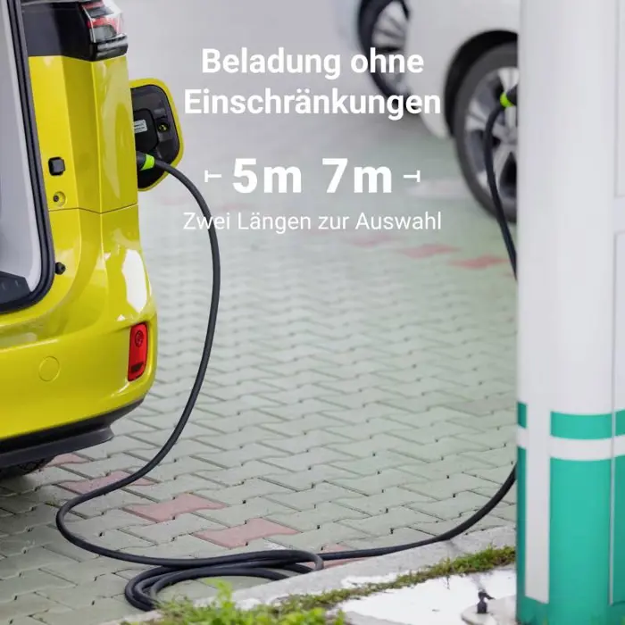 Green Cell EVKABGC01 electric vehicle charging cable Black Type 2 3 5 m