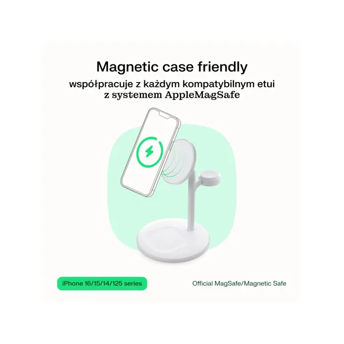 GREEN CELL INDUCTIVE CHARGER MAGSCAPE WHITE