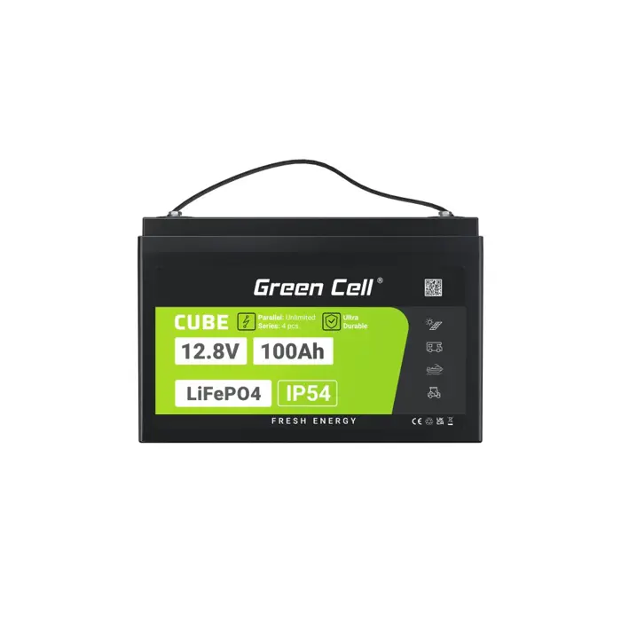 Green Cell LFPGC12V100AH UPS battery Lithium Iron Phosphate (LiFePO4) 12.8 V 100 Ah