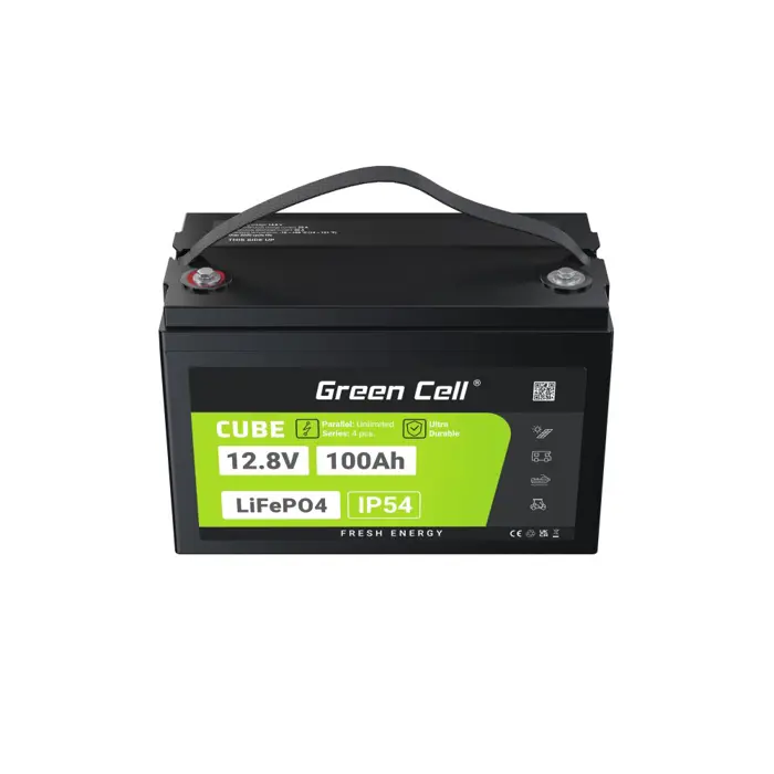 Green Cell LFPGC12V100AH UPS battery Lithium Iron Phosphate (LiFePO4) 12.8 V 100 Ah