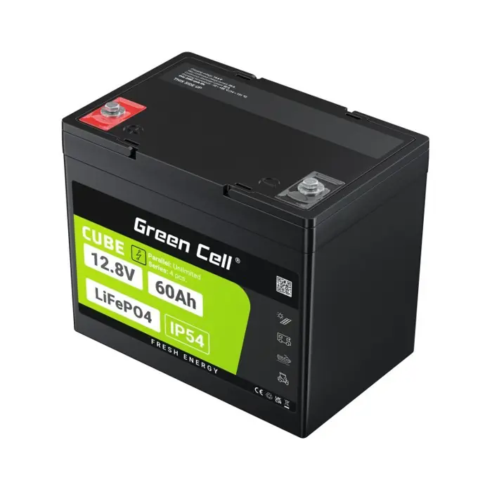 Green Cell LFPGC12V60AH UPS battery Lithium Iron Phosphate (LiFePO4) 12.8 V 60 Ah