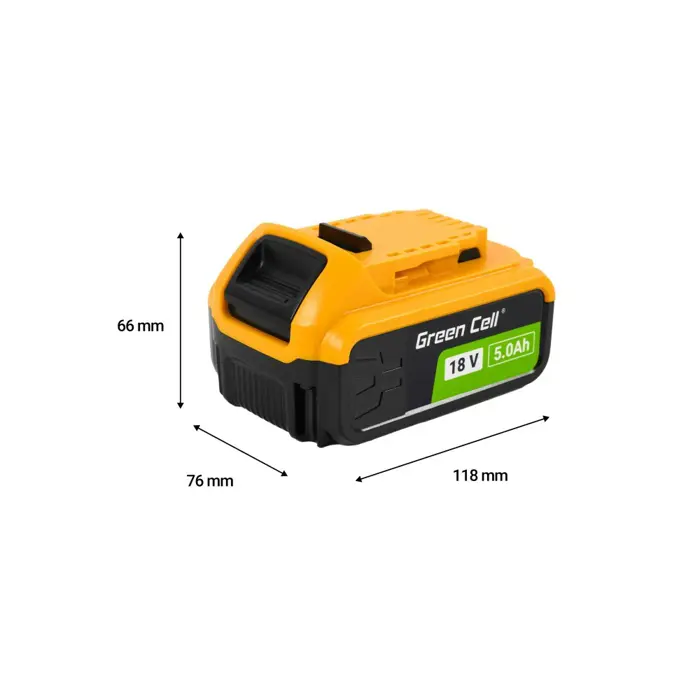 Green Cell PTDW18V5 cordless tool battery / charger