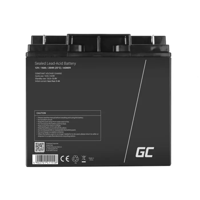 Green Cell - UPS-batteri - Sealed Lead