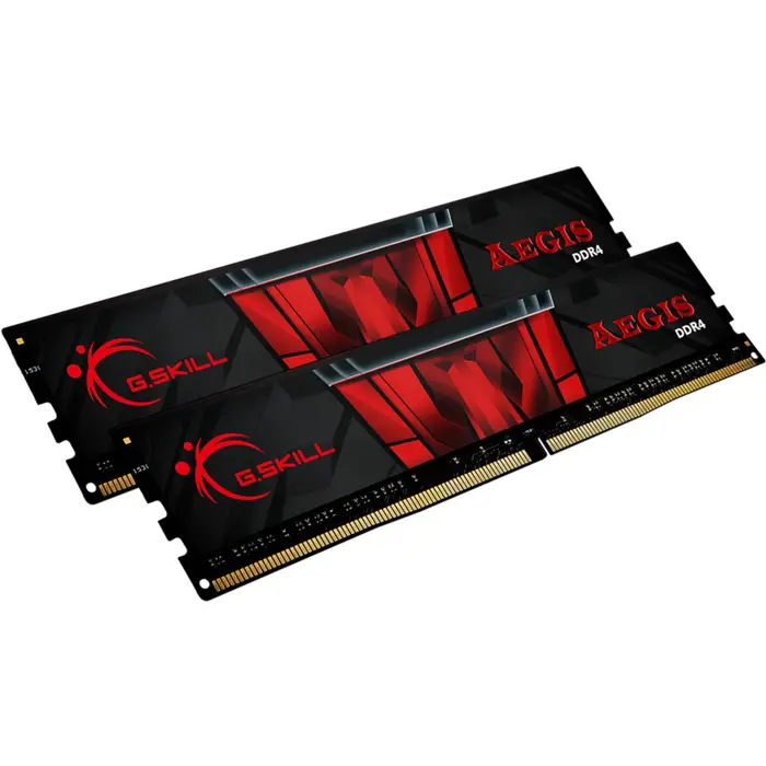 G.Skill DDR4 - 16 GB -3200 - CL - 16 - Dual Kit, Aegis (F4-3200C16D-16GIS)
