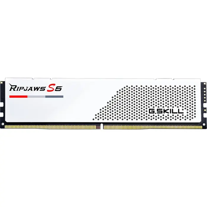 G.Skill DDR5 - 32GB - 5600 - CL - 40 Ripjaws S5 white Dual Kit - F5-5600J4040C16GX2-RS5W