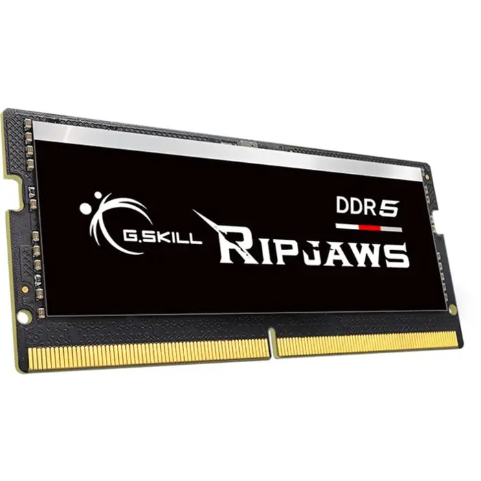 G.Skill DDR5 - 32GB - 5600 - CL - 46 (1x 32 GB) , Single (black, F5-5600S4645A32GX1-RS, Ripjaws , INTEL XMP)
