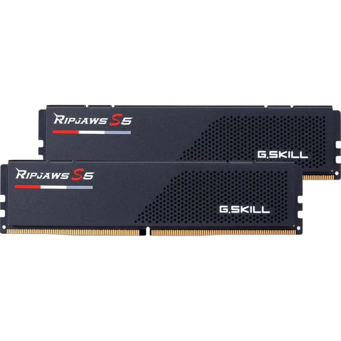 G.Skill DDR5 - 64GB - 6000 - CL - 28 (2x 32 GB) Dual Kit, memory (black, F5-6000J2836G32GX2-RS5K, Ripjaws S5, INTEL XMP)