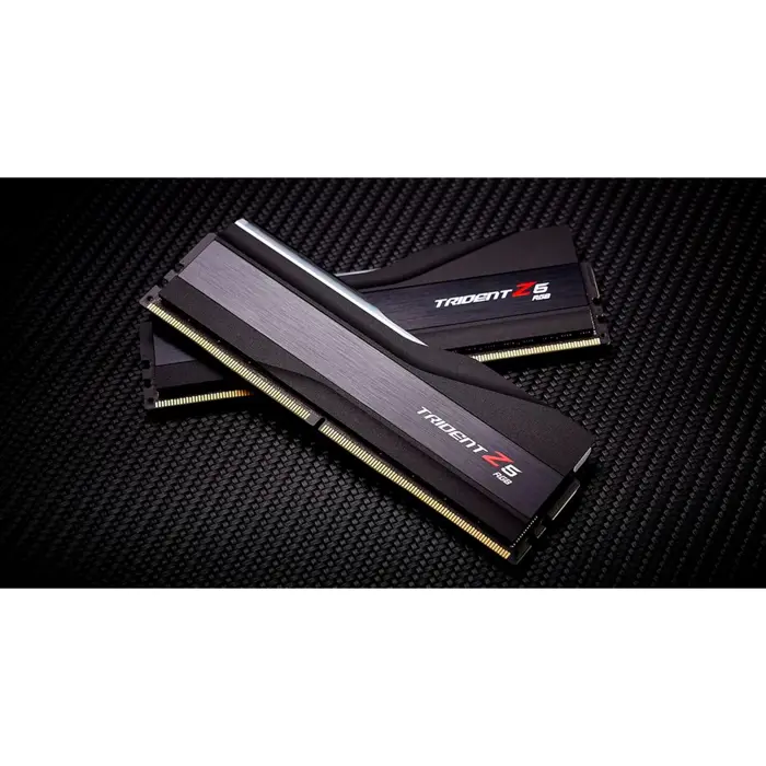 G.Skill DIMM 64 GB DDR5-6000 (2x 32 GB) dual kit, RAM (black, F5-6000J3636F32GX2-T, Trident Z5 RGB, XMP)