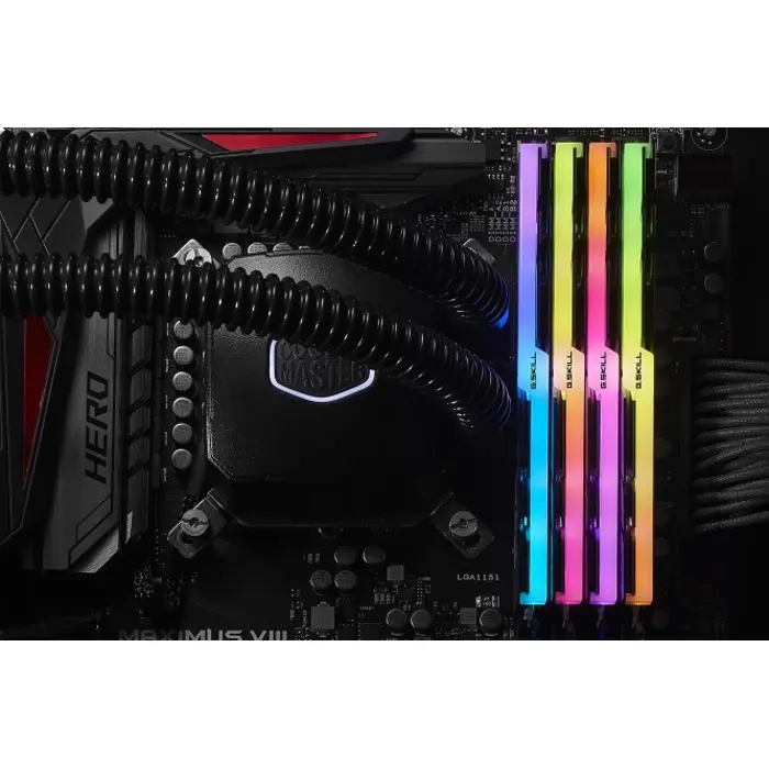 G.Skill Trident Z RGB (For AMD) F4-3200C16Q-32GTZRX memory module 32 GB 4 x 8 GB DDR4 288-pin DIMM