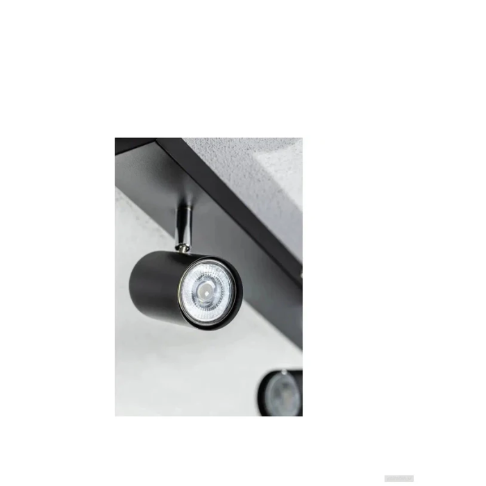 GTV ceiling lamp VENETO 3xGU10 230V IP20, black