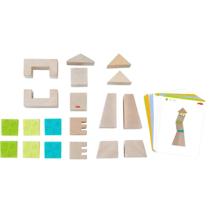 HABA Creative Building Blocks Leaning Towers