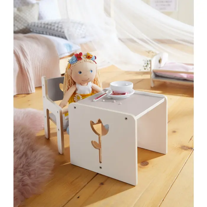 HABA doll table Tulip Dream, doll accessories