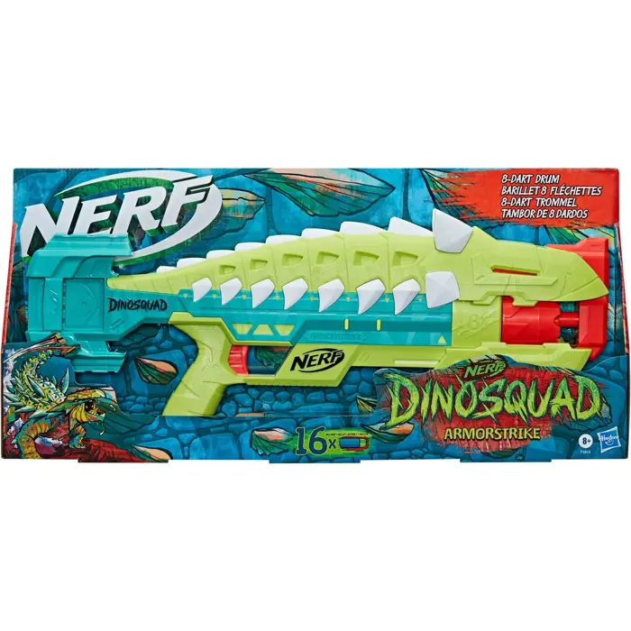 Hasbro Nerf DinoSquad Armorstrike, Nerf Gun (light green/dark green)
