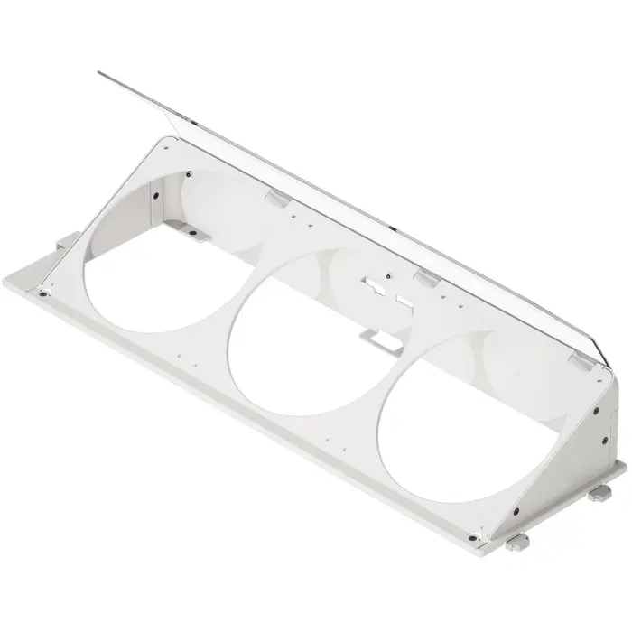 HAVN HS 420 Angled Bottom Fan Bracket - white-HVN-AS-HS420-07-VAB