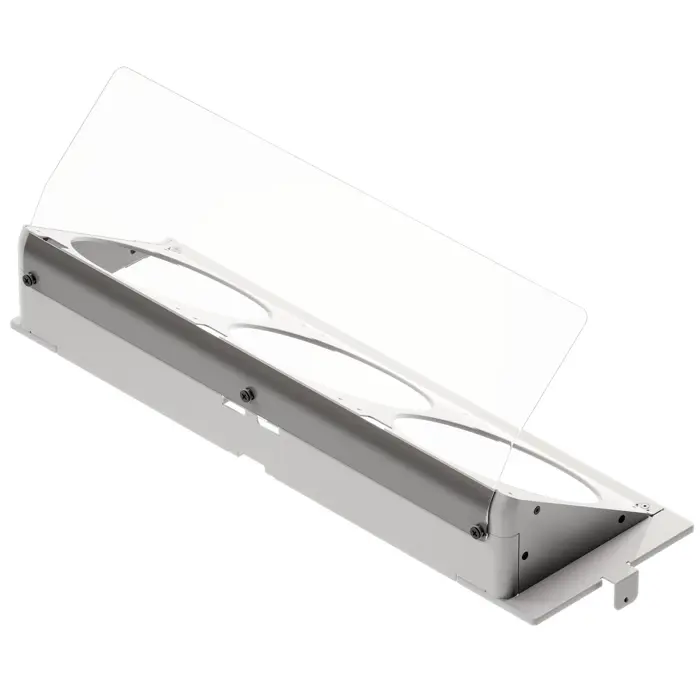 HAVN HS 420 Angled Bottom Fan Bracket - white-HVN-AS-HS420-07-VAB