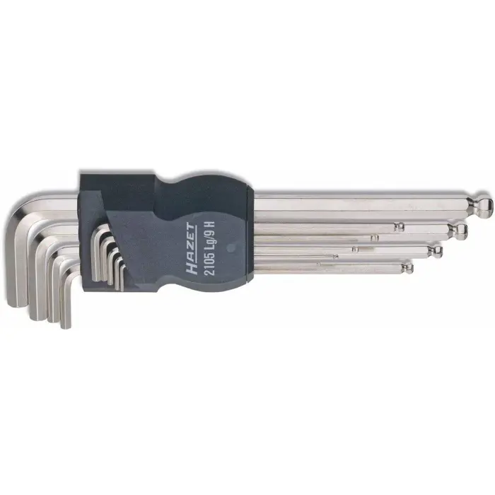 Hazet Allen key set 2105LG / 9H - 9-piece