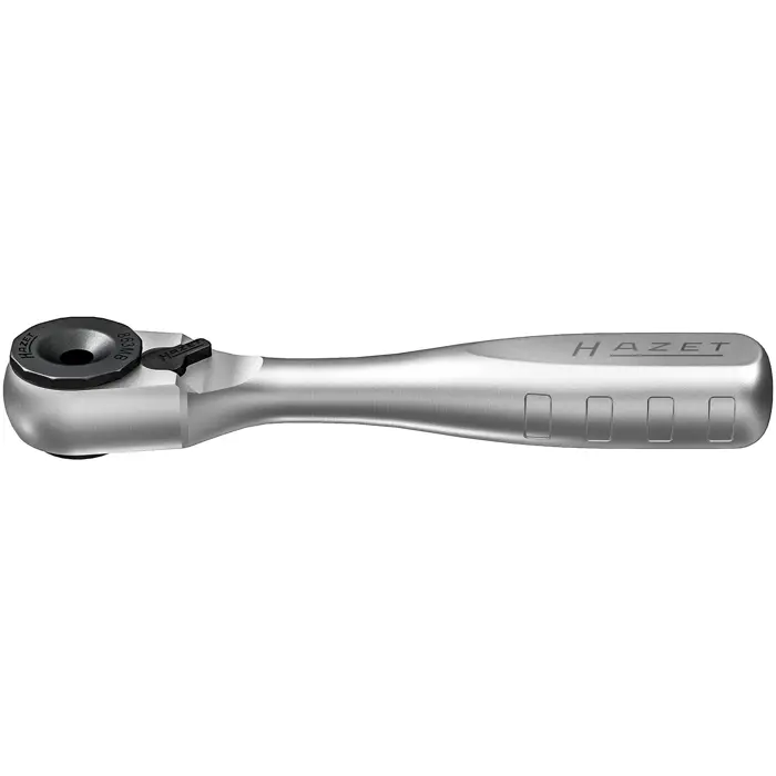 Hazet bit reversible ratchet solid steel 863MB, 1/4 (operating angle 6, spring lock)