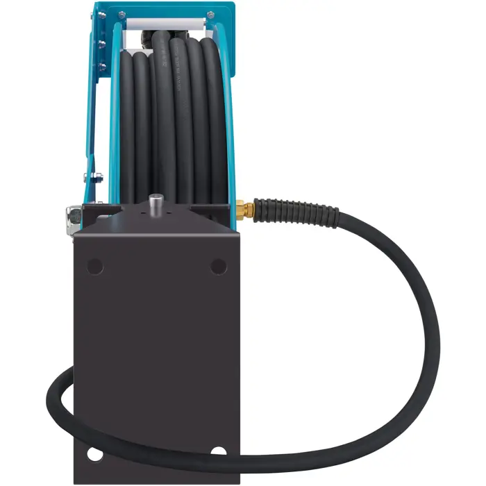 Hazet hose reel open 9040OS-10, 20 meters (blue, 2 meter connection hose)