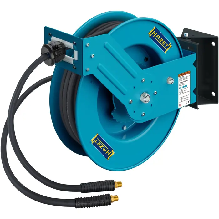 Hazet hose reel open 9040OS-10, 20 meters (blue, 2 meter connection hose)