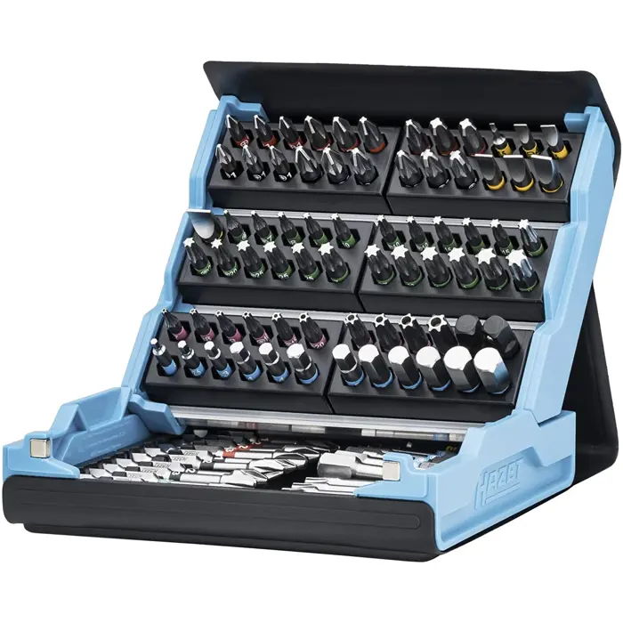 Hazet SmartCase bit set 2200SC-3, 96 pieces (black/blue, 1/4 )
