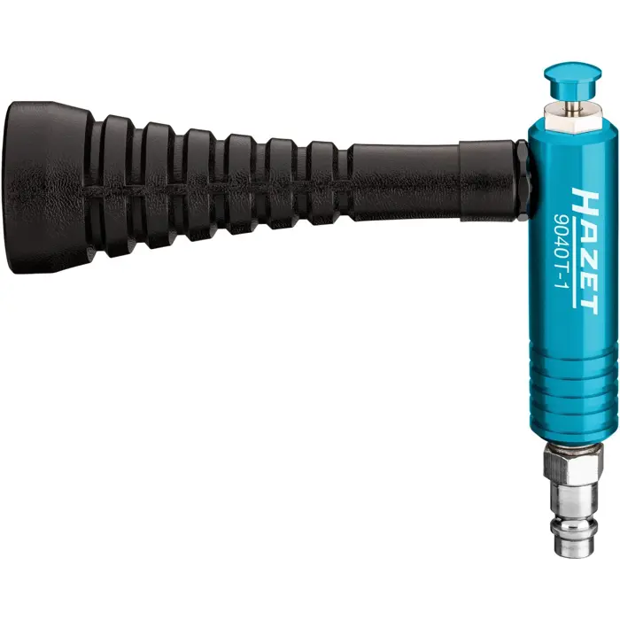 Hazet Turbo blow gun 9040T-1 (black/blue, with swirling nozzle)