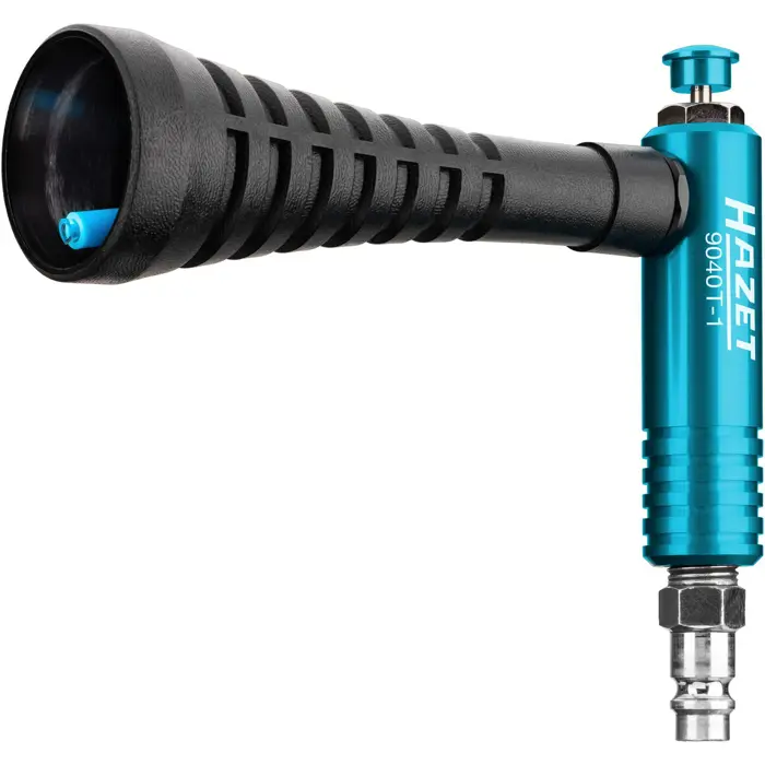 Hazet Turbo blow gun 9040T-1 (black/blue, with swirling nozzle)
