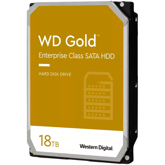 HDD Server WD Gold (3.5, 18TB, 512MB, 7200 RPM, SATA 6 Gb/s)