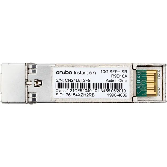 Hewlett Packard Enterprise Aruba Networking Instant On 10G SFP+ LC SR OM3 MMF