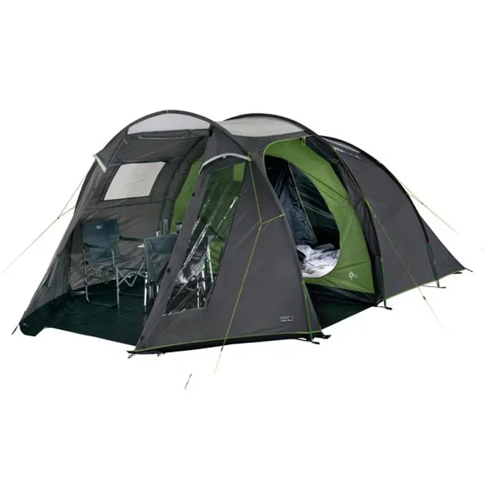High Peak Ancona 4.0 Green, Grey, Light grey Tunnel tent