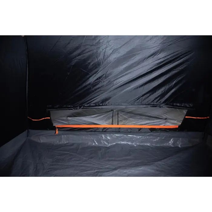 High Peak dome tent Tessin 5.1 (dark green/grey, with tunnel porch, Climate Protection 80)