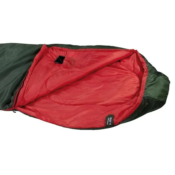High Peak Lite Pak 1200 Mummy sleeping bag Polyester Green, Red