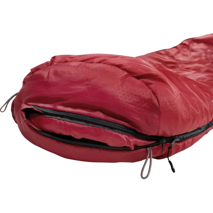 High Peak Redwood -3, sleeping bag (dark red/grey)