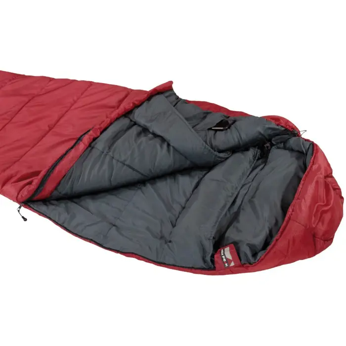 High Peak Redwood -3, sleeping bag (dark red/grey)