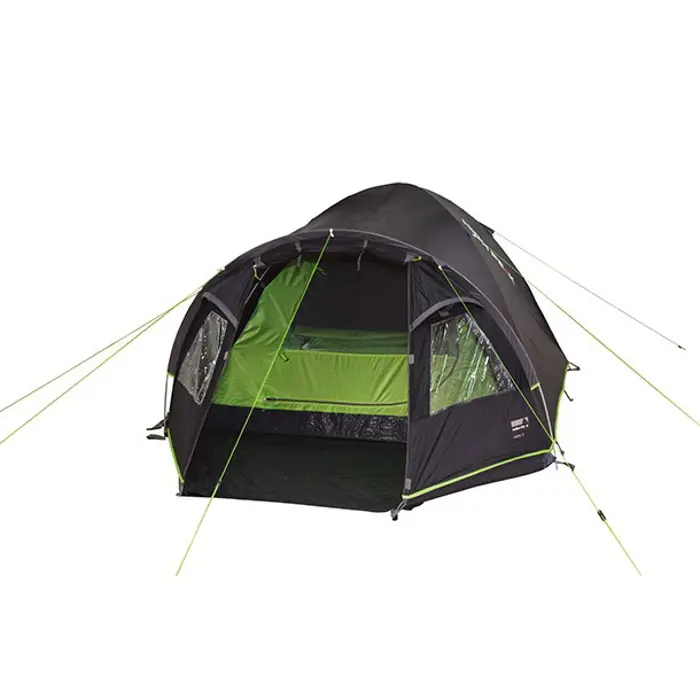 High Peak Talos 3 Green, Grey Dome/Igloo tent 11505