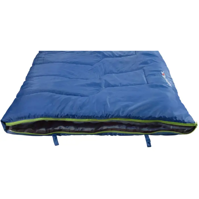 High Peak Vagabond 300 sleeping bag (blue/dark blue, with hood)