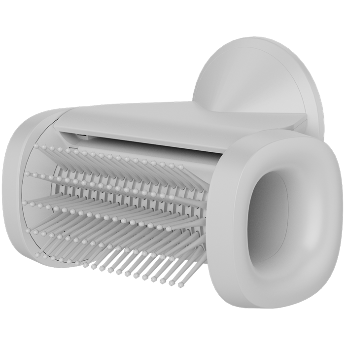 High Speed Hair Dryer, White, 220V-240V~50-60Hz, 1500W, Voice Control, Ionizer, Touch LCD, Infrared Nursing, Infrared Distance Protection, AI Control, Gravity Sensor 110000RPM, Noise less than 67dB