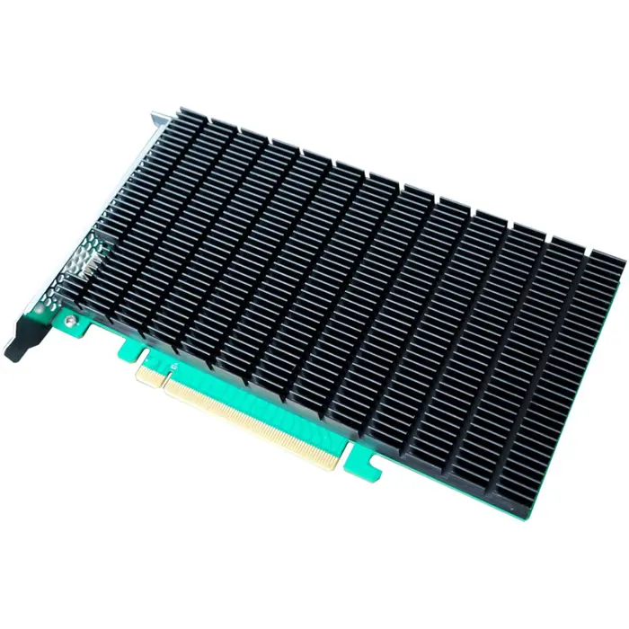 HighPoint Rocket 1104 4x M.2 Port to PCIe 3.0 x16 NVMe HBA, Interface Card