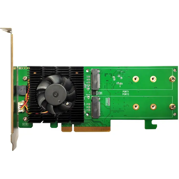 HighPoint SSD7202 RAID controller PCI Express x8 3.0, 4.0 8 Gbit/s