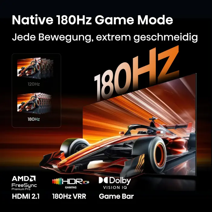 Hisense 55UR8DS RGB MiniLED (140 cm (55 inch))