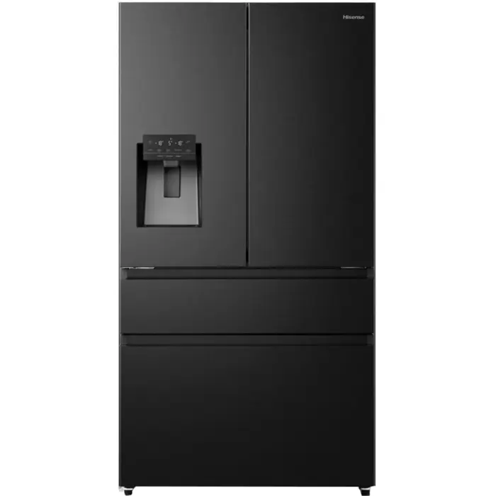 Hisense RF728N4SBFE French Door Refrigerator Black