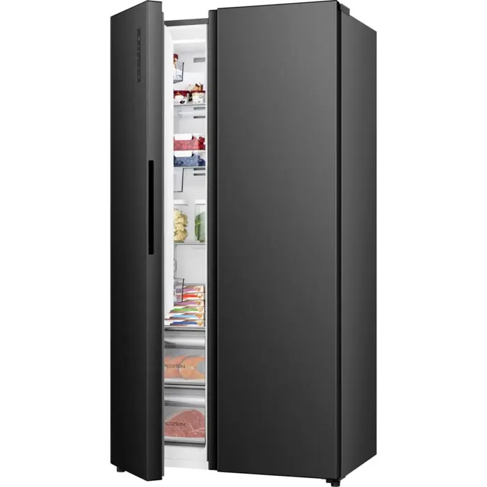 Hisense RS3P558NEFD Side by Side Refrigerator Dark Stainless Steel