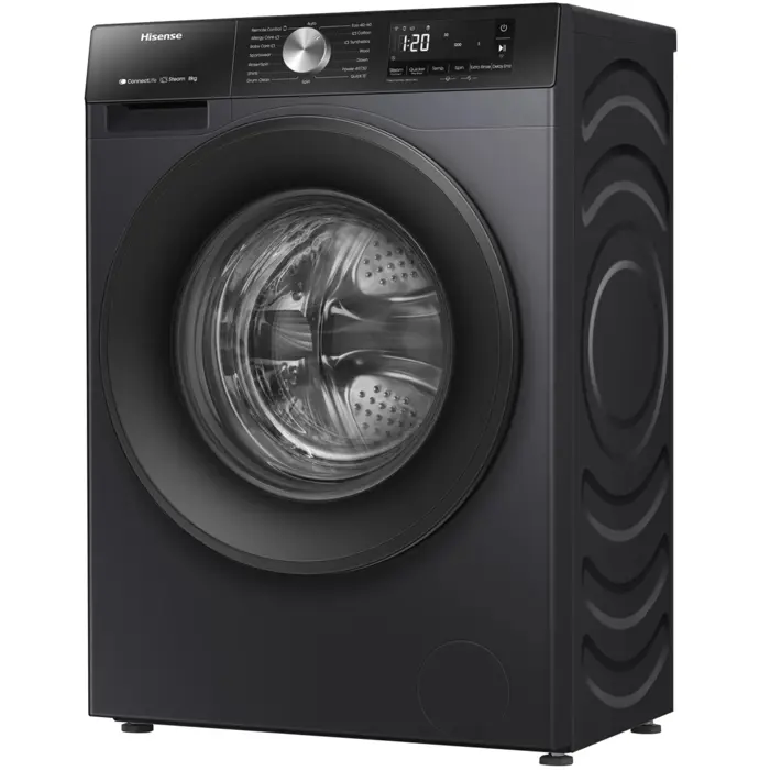 Hisense washing machine WF3S8043BB3 8kg A-30%